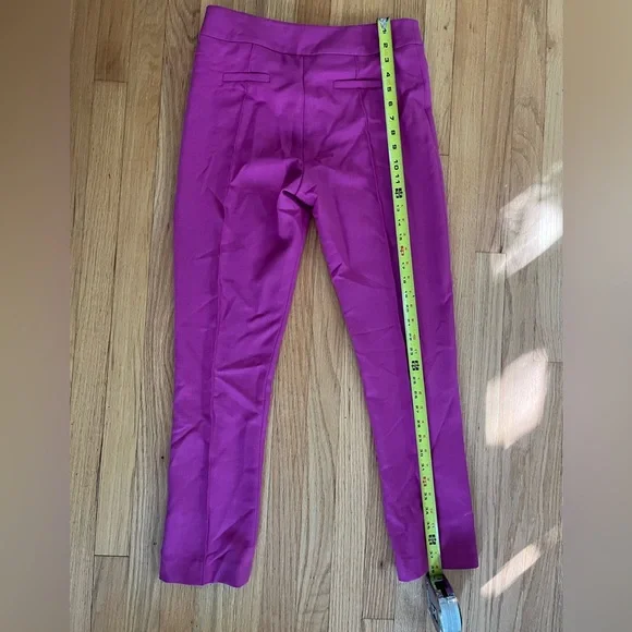 Smythe Wool-blend Fuchsia Pants - Picture 3 of 5